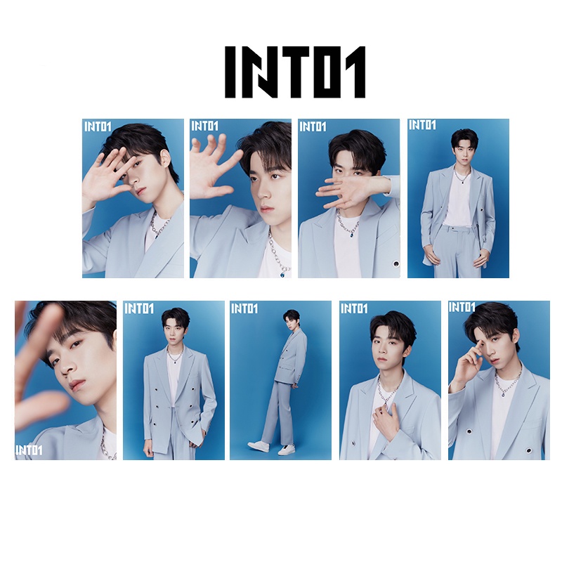 Set 8 card ảnh IN HÌNH Châu Kha Vũ INTO1 Sáng tạo doanh dễ thương xinh xắn idol thần tượng kpop cpop