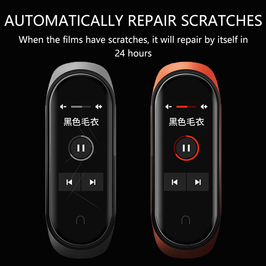 Set 1/5 kính cường lực 0.1mm bảo vệ màn hình cho Xiaomi Band 4