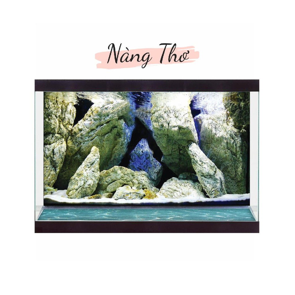 TRANH DÁN HỒ CÁ NHIỀU KÍCH THƯỚC_THIẾT KẾ NÀNG THƠ