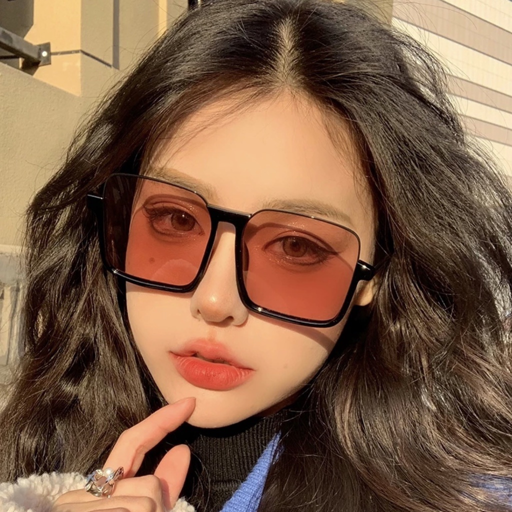 Kính Mát Gọng Lớn Chống Tia Sáng Xanh Phong Cách Hàn Quốc