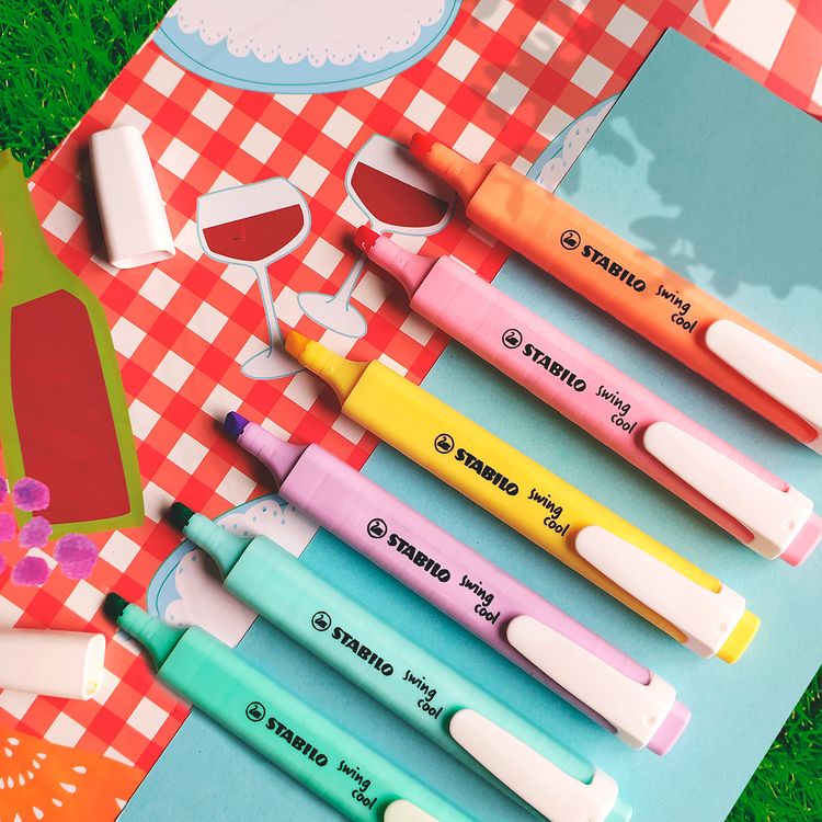 THEARTSHOP Bút dạ quang STABILO Swing Cool Pastel 275