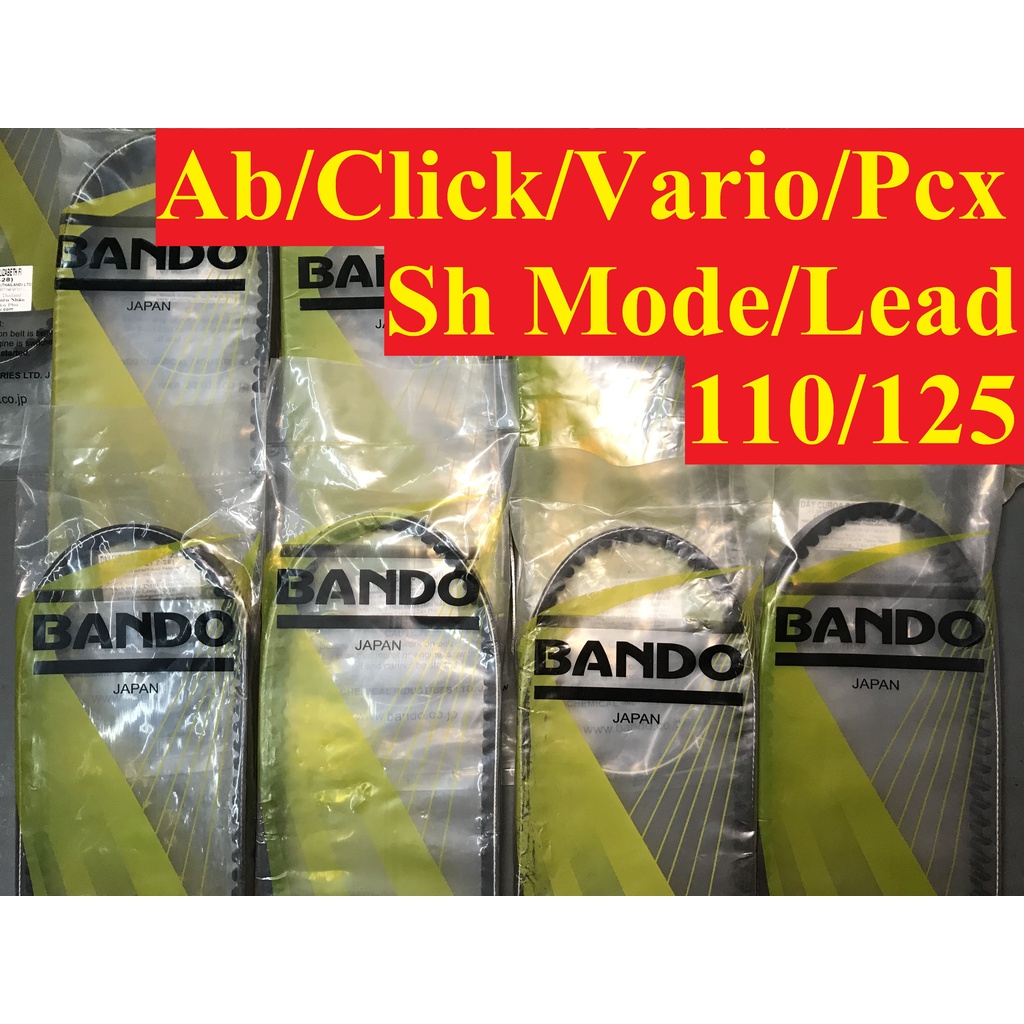 Dây Curoa Bando Airblade110/125, Vario, Click, Pcx, Sh mode, Scr, Lead110/125 - Nhật Bản