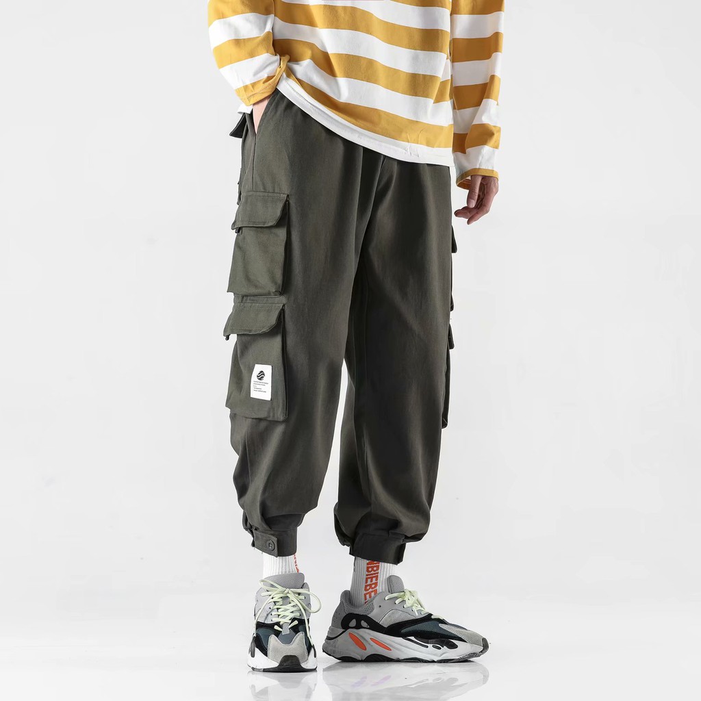 Quần Dài Ống Rộng Phong Cách Âu Mỹ Dành Cho Nam / Size S-3Xl