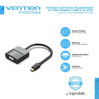 Bộ ChuyểN ĐổI Vention Thunderbolt Sang VGA, USB-C San thumbnail
