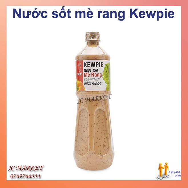 Nước Sốt Mè Rang KEWPIE (trộn Salad, nước chấm) 210ml- 500ml-1lít