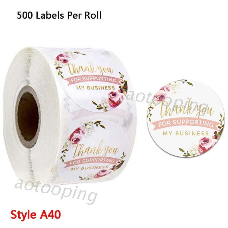 500 Sticker Dán Chữ Thank You For Your