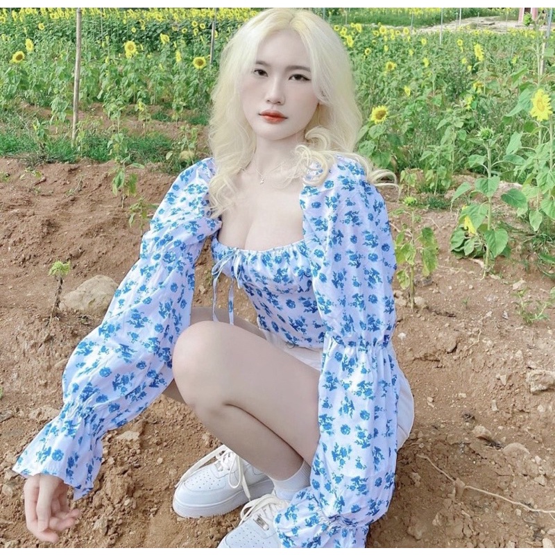CROP HOA THẮT NƠ TAY BOCHUN LOE