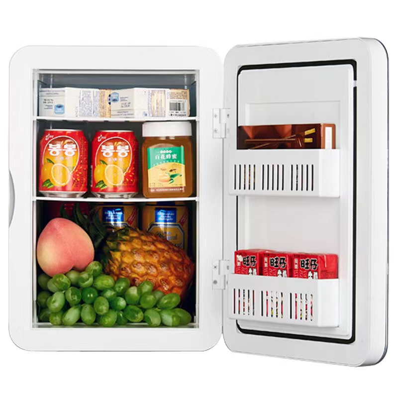Tủ Lạnh Mini Amoi Chính Hãng-Màn Led Cảm Ứng, Nóng Lạnh 2 Chiều, Bảo Quản Mỹ Phẩm, Sữa Cho Bé - Dùn8L-25L