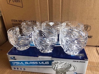 Bộ bình + 6 cốc thủy tinh