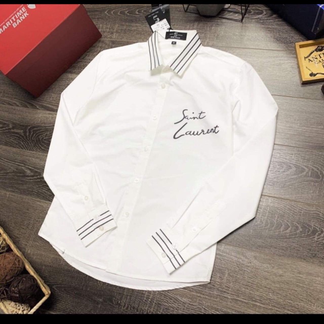 [SALE OFF SIÊU BÃO] Áo sơ mi nam thời trang cao cấp Saint Laurent | BigBuy360 - bigbuy360.vn