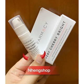 [5ml] Tinh chất hỗ trợ dưỡng trắng Farmacy Very Cherry Bright 15% Clean Vitamin C Serum with Acerola Cherry
