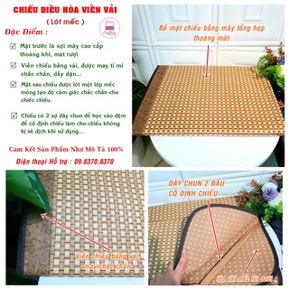 chiếu mây điều hoà mềm mát nhập khẩu nhiều kích  Chiếu Điều Hòa 2 Lớp Sợi Mây Tổng Hợp Cao Cấp, Chiếu Điều Hòa Thông Min