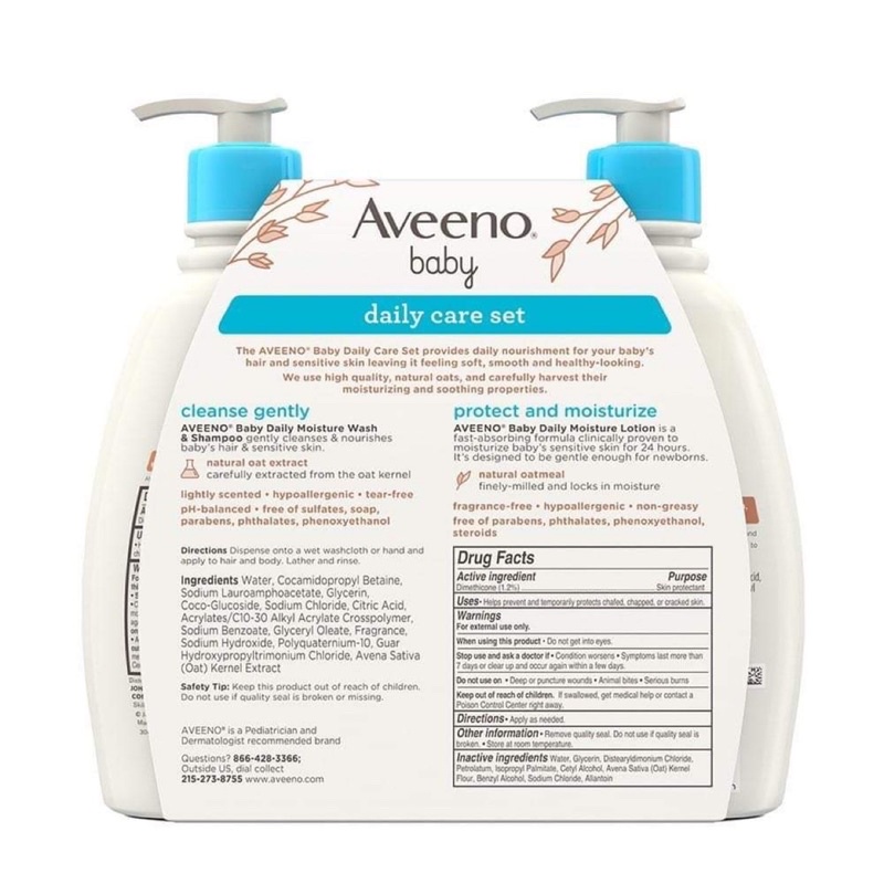 Sữa tắm Aveeno baby 532ml hàng chính hãng