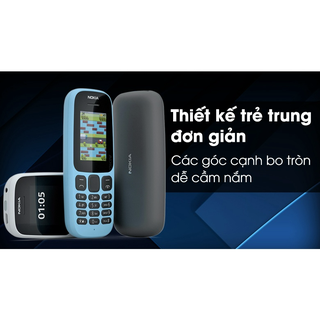 Điện thoại Nokia 105 Dual Sim (2017) mới 100%