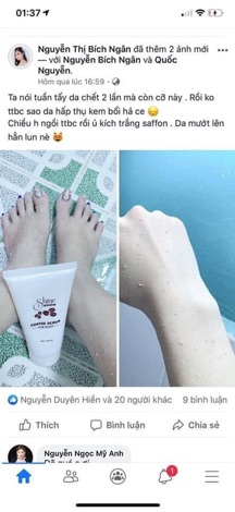 TẨY TẾ BÀO CHẾT COFFEE SHINE