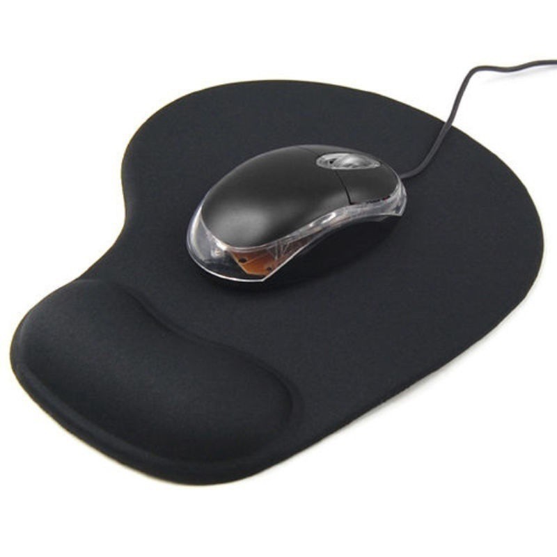 Miếng Lót Chuột Máy Tính Hỗ Trợ Cổ Tay Chống Trượt Mềm Mại Cho Máy Tính Laptop D.F.Eva
