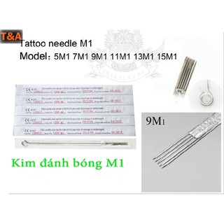 [Kim xăm đánh bóng 5M1 - 15M1 ] 25kim / 1 đơn hàng