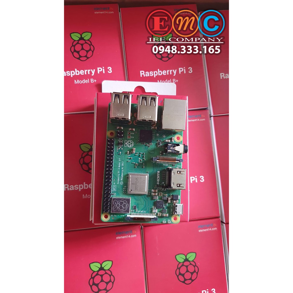 Máy tính nhúng Arduino Raspberry Pi 3 model B plus | BigBuy360 - bigbuy360.vn