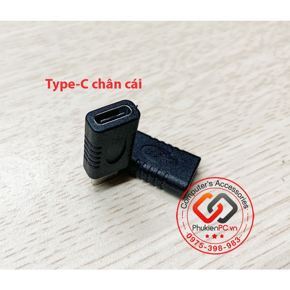 Tổng hợp đầu bẻ góc 90 độ Type-C, đầu nối Type-C Cái-Cái, Type-C đực cái. GEN2 10Gb hỗ trợ, hình ảnh, DATA