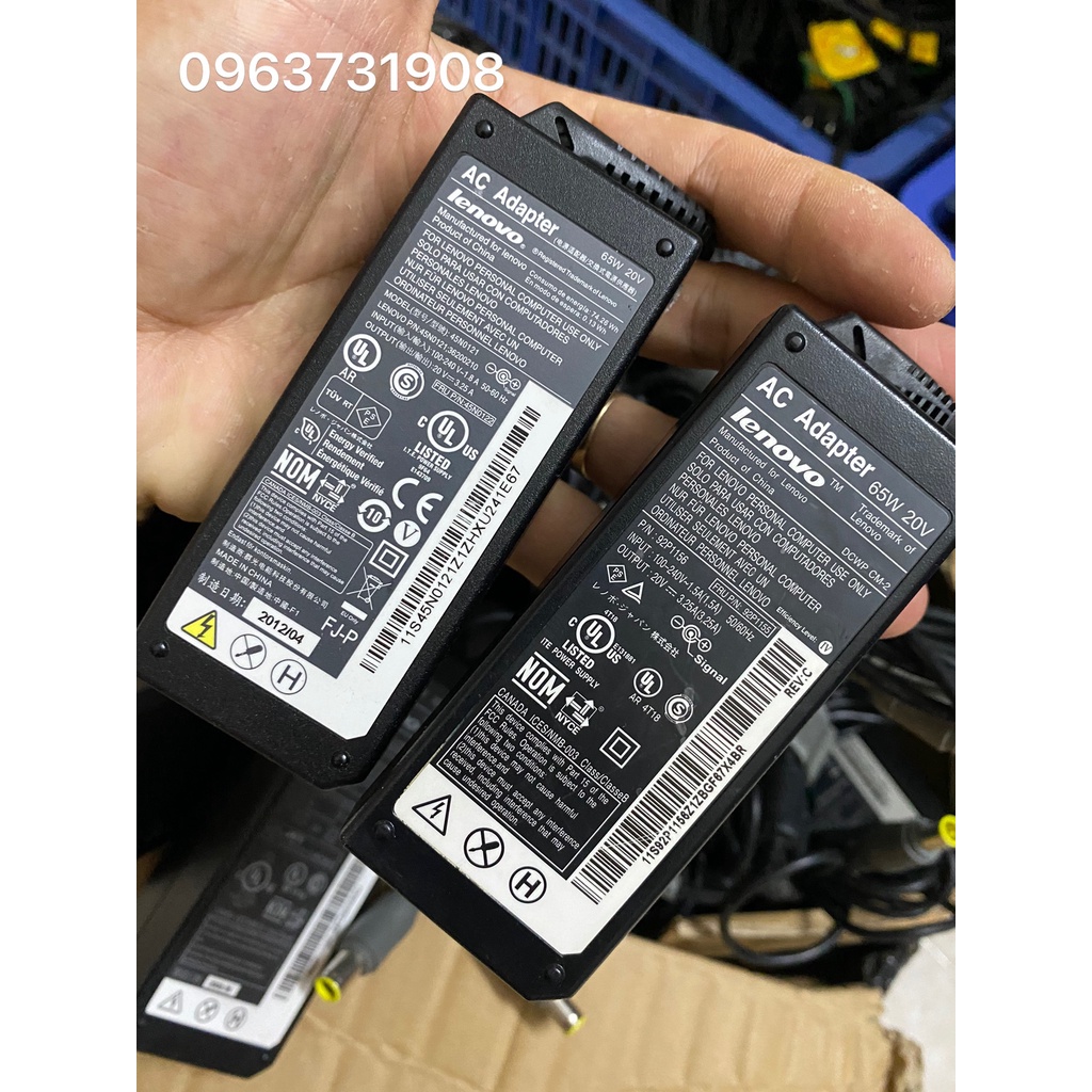 Sạc laptop Lenovo ThinkPad L330 L430 L530 R400 R500 bản gốc tháo máy