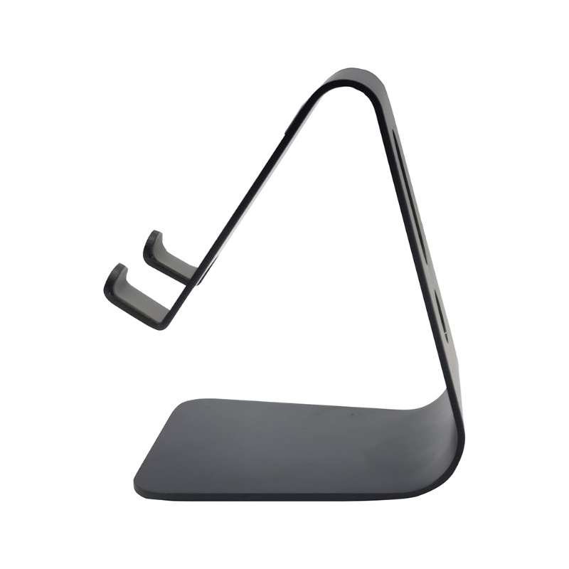 Bang Giá Đỡ Điện Thoại / Máy Tính Bảng Bằng Nhôm Chống Trượt Ổn Định Để Bàn Tương Thích Với Tất Cả Các Dòng Điện Thoại Di