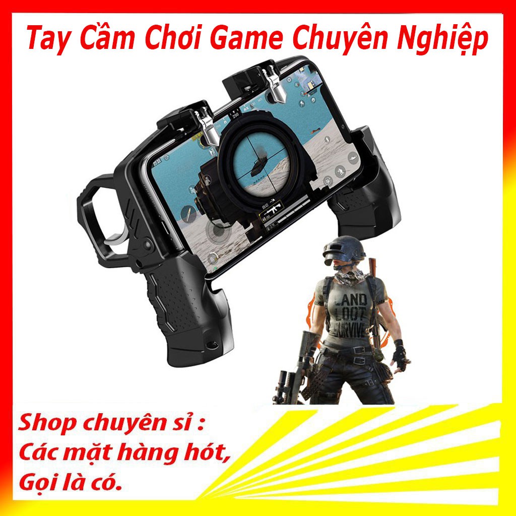 Tay cầm chơi game PUBG K21 thiết kế cực chất cho điện thoại chuyên nghiệp cho game PUBG