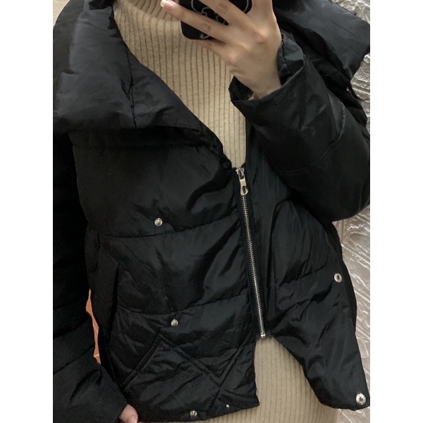 Áo phao đen thanh lý