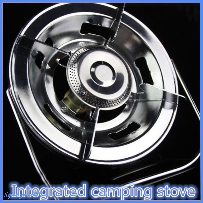 hiking portable gas stove camping Outdoor Stainless Steel Stove Head Portable Gas Cookers for Outdoor Picnic