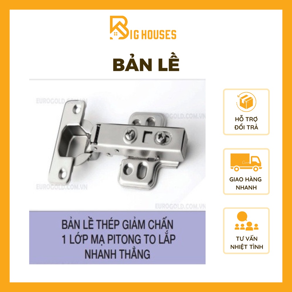 Bản lề hơi giảm chấn tháo lắp nhanh CÓ THỢ LẮP ĐẶT