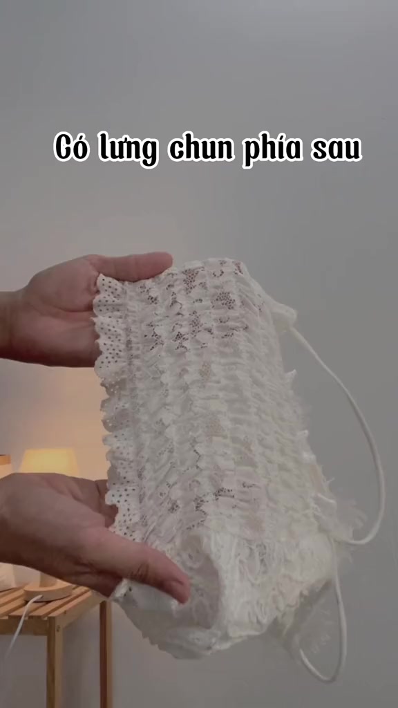 Áo Bra Ren Hoa , Áo Lót Hai Dây Ren Màu Trắng Đen Dáng Croptop Cho Nữ Hàng Cao Cấp | BigBuy360 - bigbuy360.vn