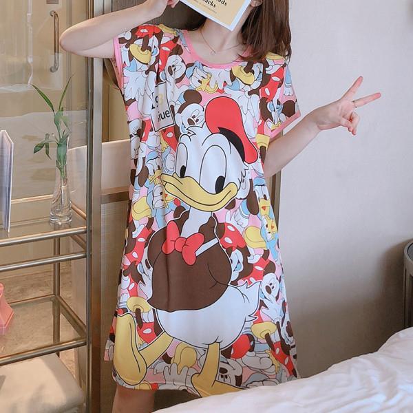Pajamas mỏng dáng rộng Size lớn thời trang mùa hè hàn quốc dành cho phụ nữ mang thai | BigBuy360 - bigbuy360.vn