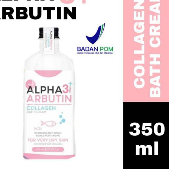 (Hàng Mới Về) Kem Dưỡng Trắng Da Chứa Collagen Alpha Arbutin 3 Plus 350ml