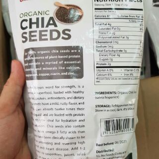 Hạt chia Green Nature 500g