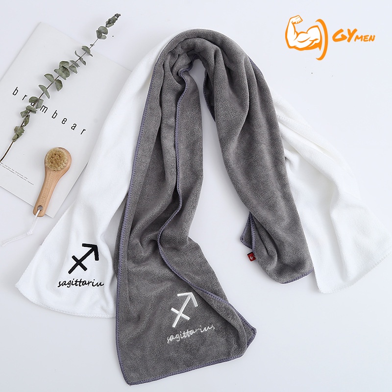 [GYMen]   Khăn Thể Thao Bằng Sợi Nano Sợi Nano Kéo Dài Mềm Mại Thấm Hút Mồ Hôi Chuyên Dụng Cho Tập Gym /