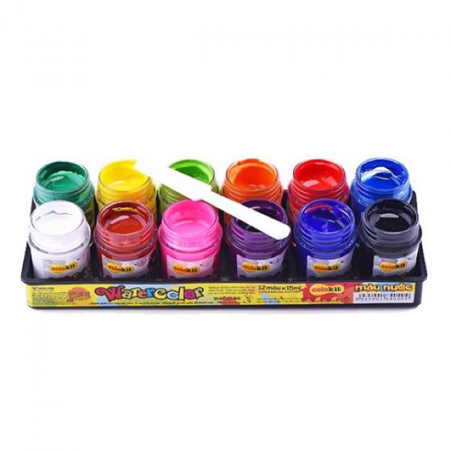Màu nước 12 màu colokit