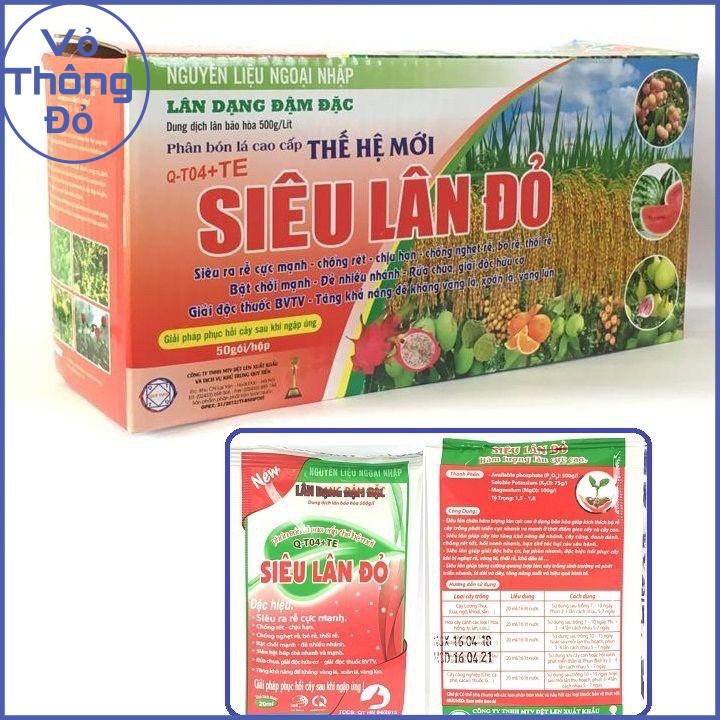 siêu lân đỏ gói 20ml
