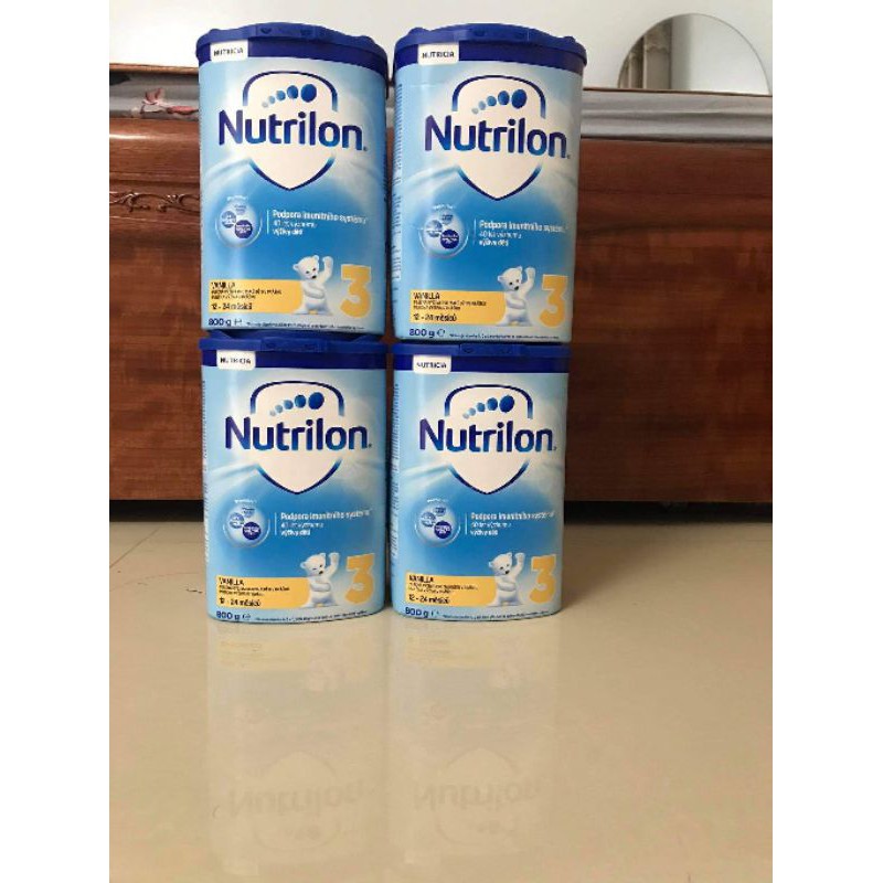 Sữa nutrilon séc 800gr số 1,2,3,4,5