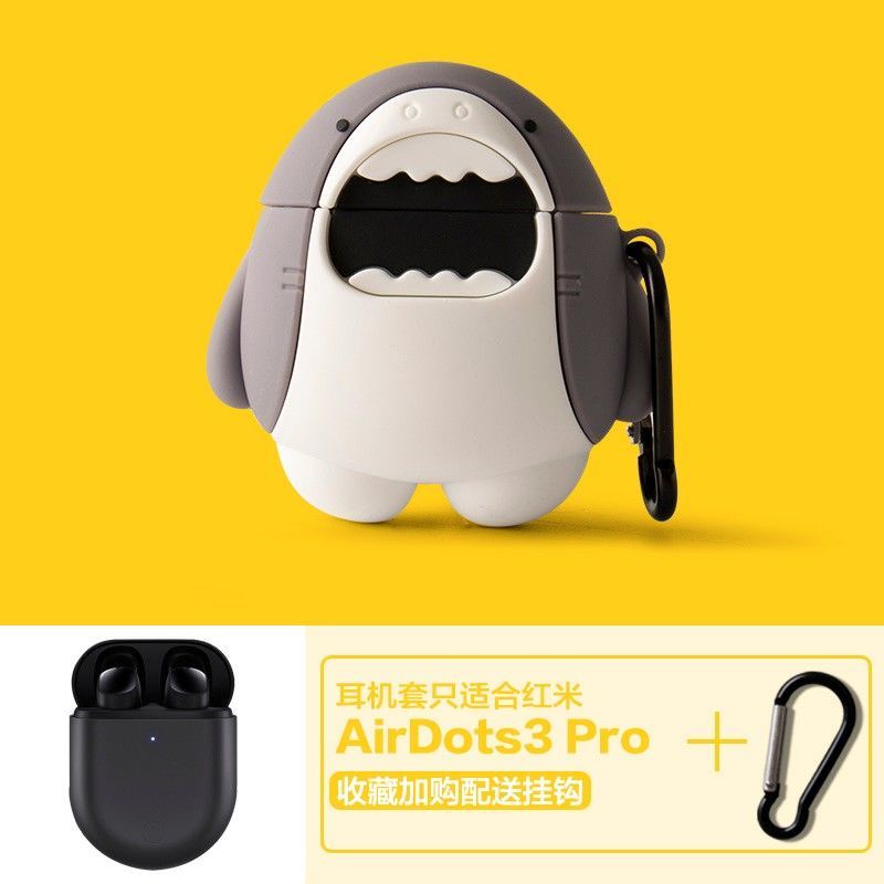 【Chất Lượng Cao】 Vỏ Bọc Hộp Sạc Tai Nghe Không Dây Mềm Hình Minions Hoạt Hình Cho Redmi Airdots 3 Pro