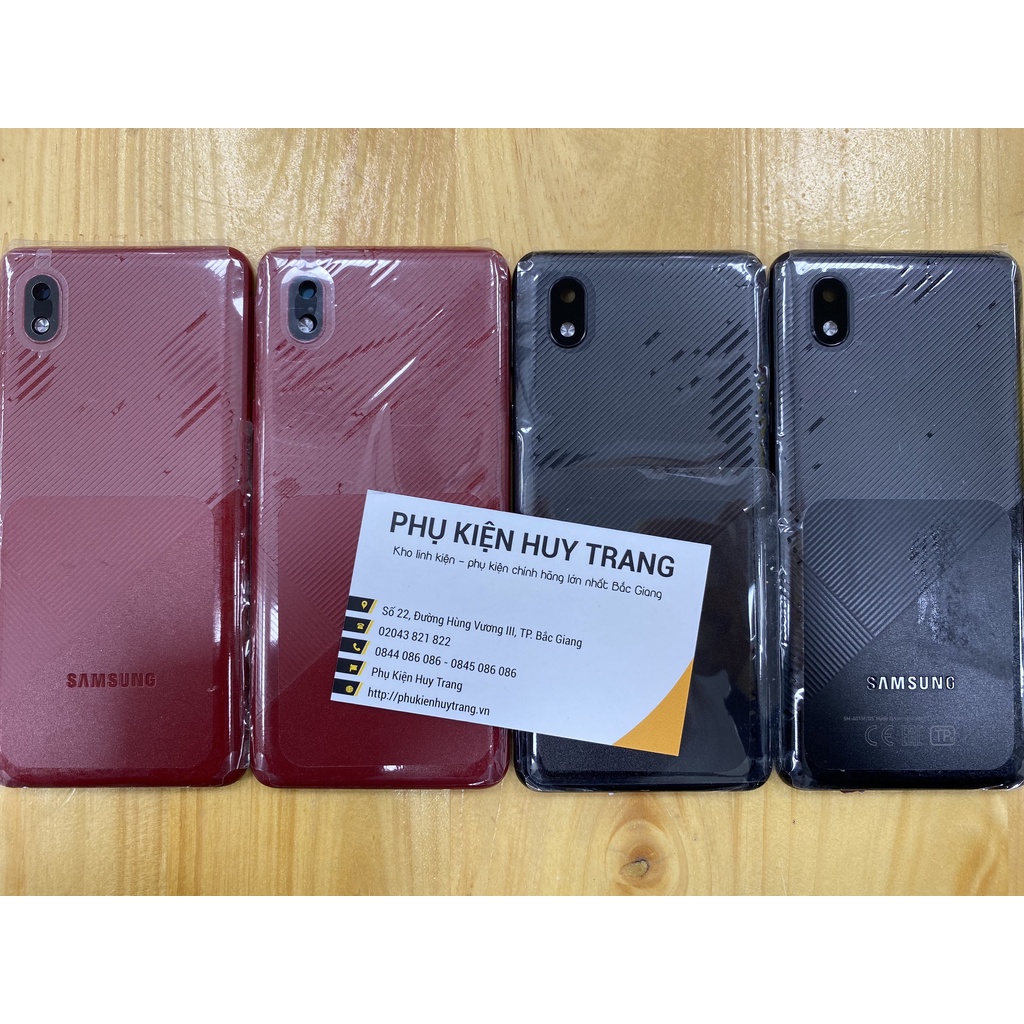 Bộ vỏ Samsung A01 Core zin hãng