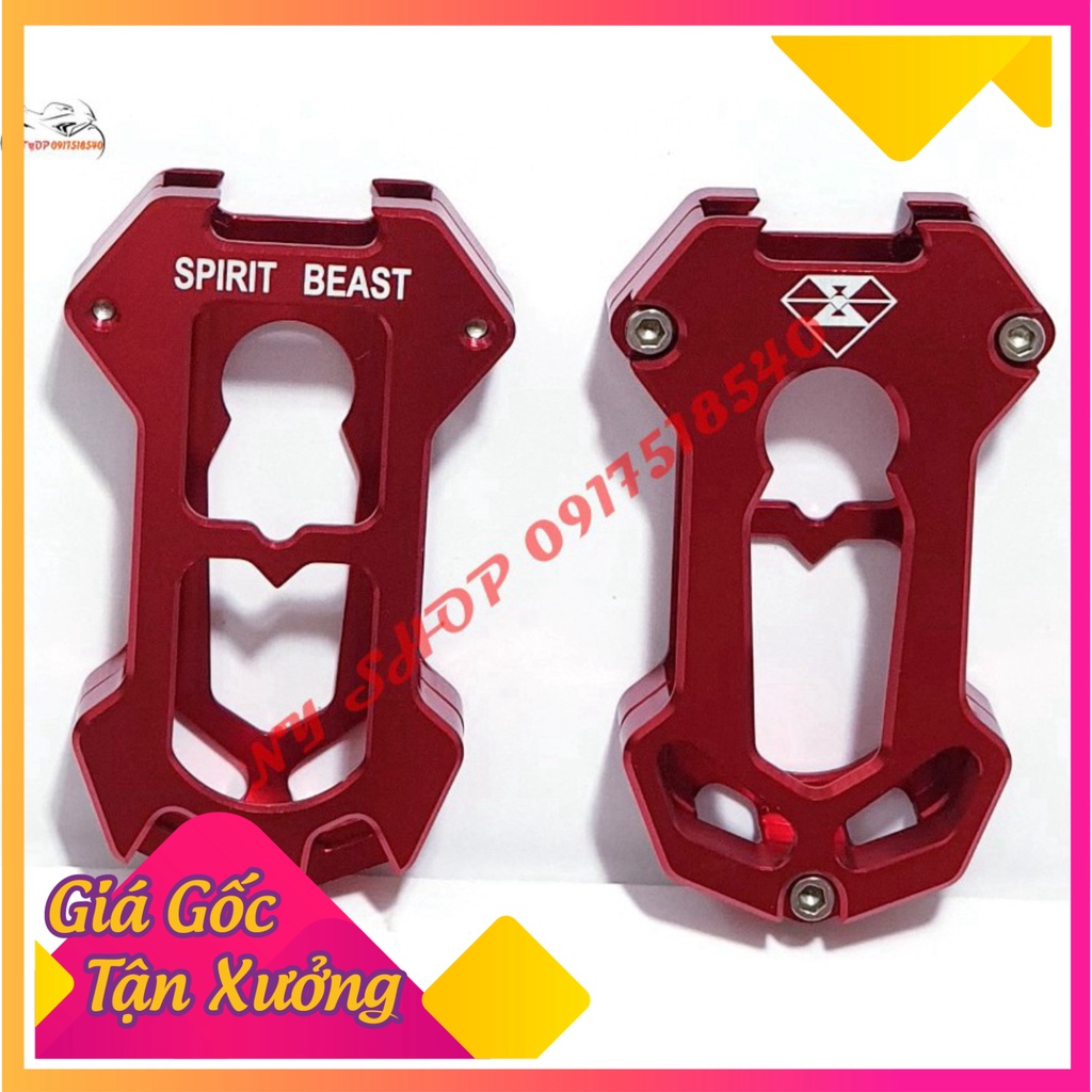 Ốp Chìa Khóa SPIRIT BEAST Smartkey Honda SH, SHmode, PCX, CUB 125 2019 (Ảnh Sp thật)