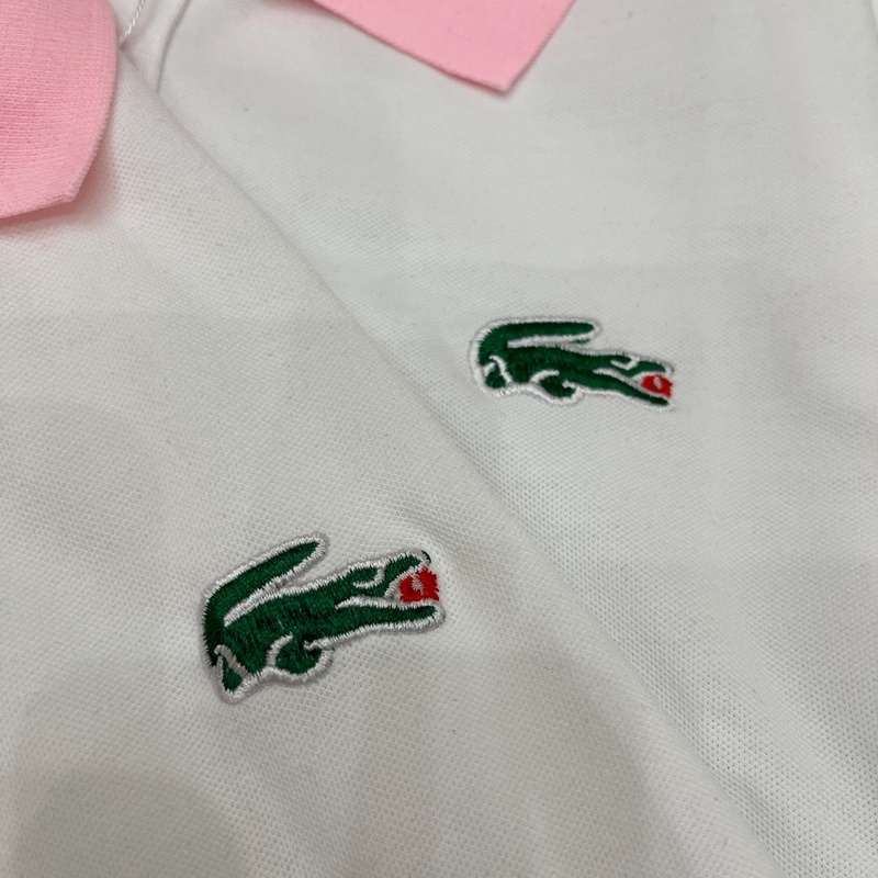 (Xuất 1:1) Áo polo sẵn siêu xinh (LACOTE)/POLO CROP TEE SIÊU ĐỈNH CHẤT LIỆU COTTON CÁ SẤU