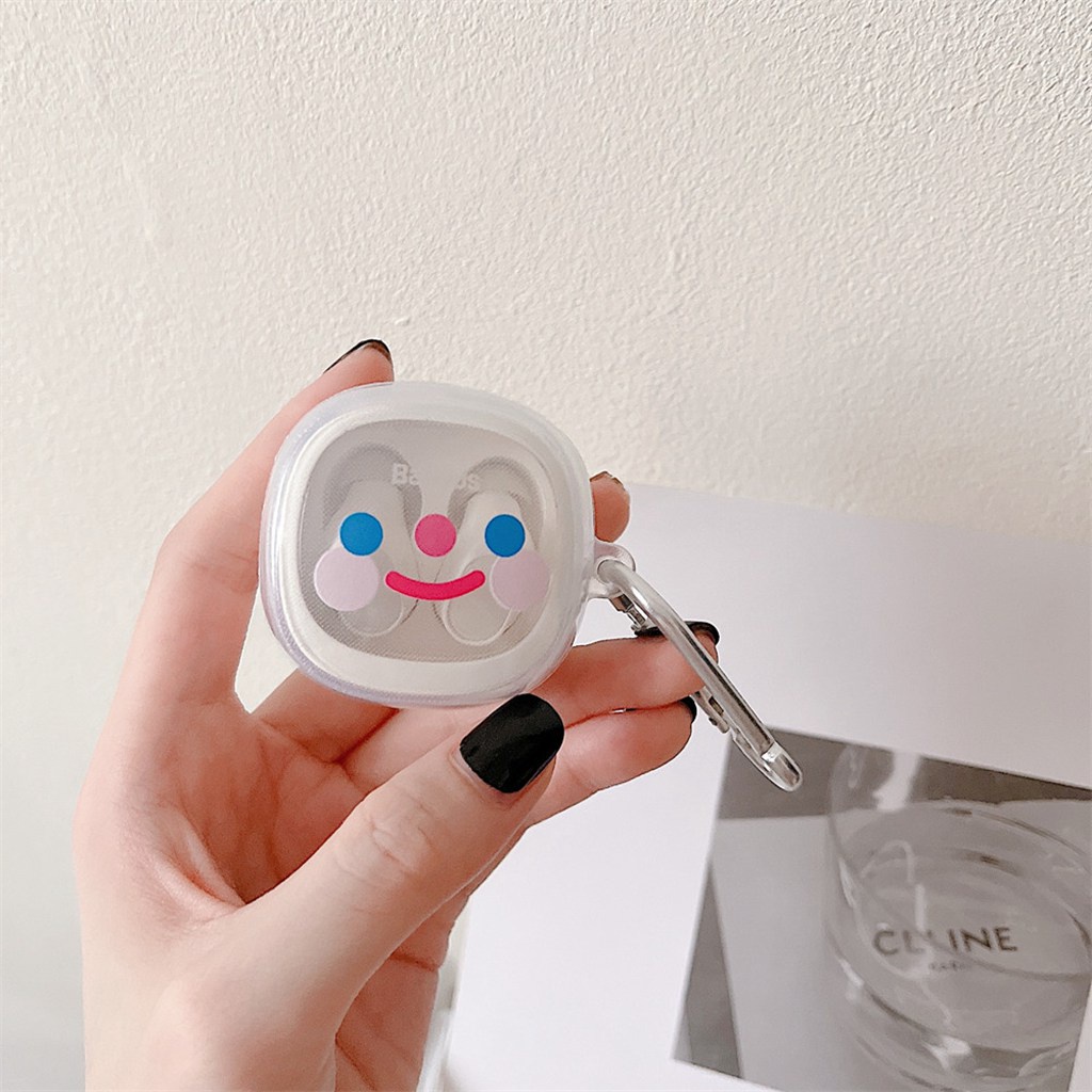 Vỏ Bảo Vệ Hộp Sạc Tai nghe không dây Baseus WM02 Bằng TPU Mềm Hình Cinnamoroll Kaws Nhiều Màu Kèm Móc Treo