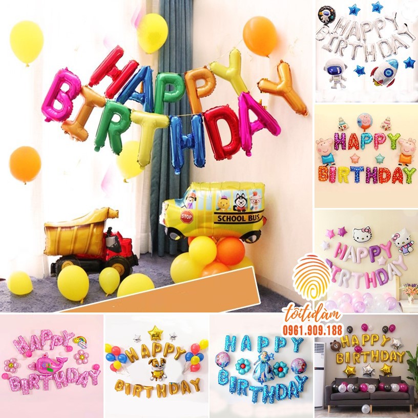 Set bóng sinh nhật