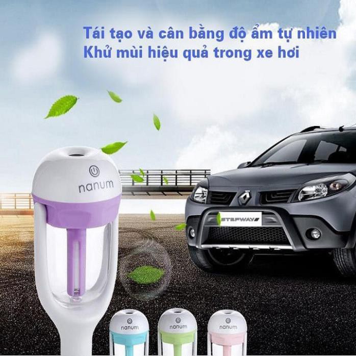 Máy Phun Sương Tinh Dầu Trên Ôtô, Tạo Độ Ẩm Thông Minh Trên Xe Ô Tô