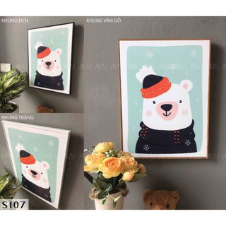 Tranh canvas 30x40cm - 80k