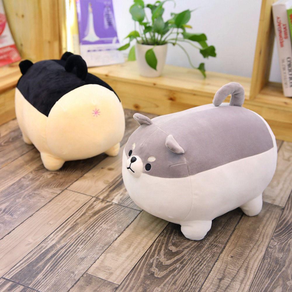 Gối Nhồi Bông Hình Chú Chó Shiba Inu Hoạt Hình Trang Trí Phòng Bé