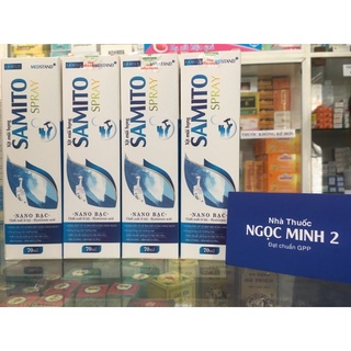 ✅ Xịt mũi họng Samito Spray