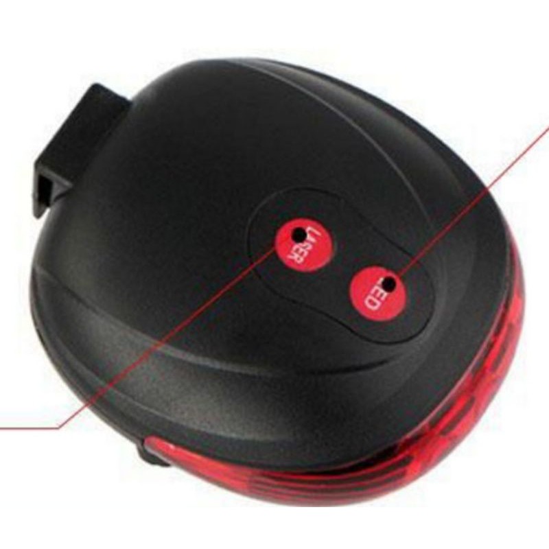 Đèn hậu xe đạp cảnh báo,,,