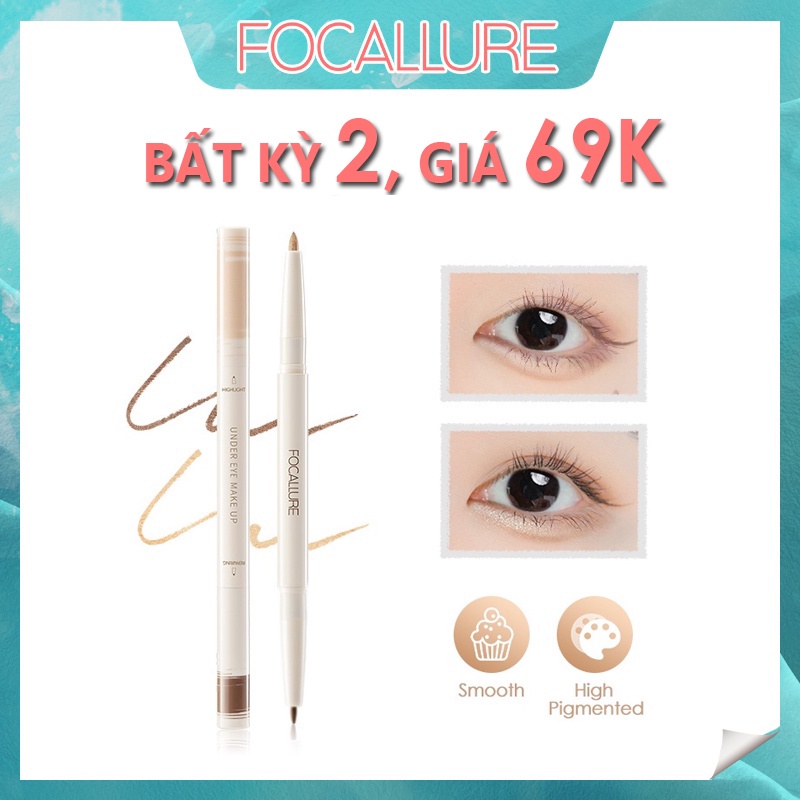 Bút kẻ mắt Focallure dạng gel chống thấm nước lâu trôi