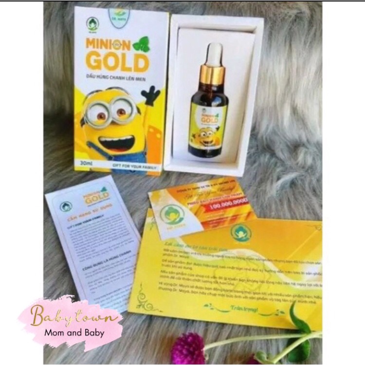 Dầu Húng Chanh Gold Lên Men - Mẫu mới nhất, chính hãng